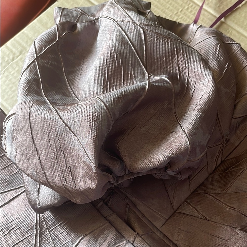Aidan Mattox Blush Off-Shoulder Dress - Picture 5 of 10